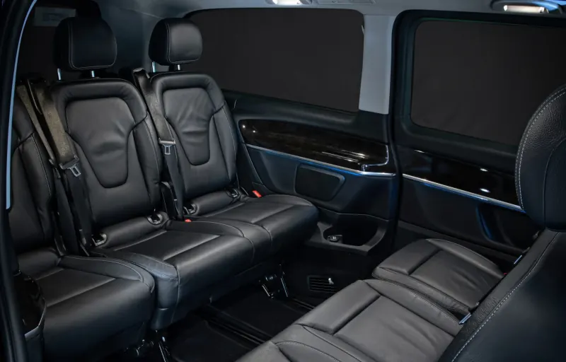 Interior of the Mercedes-Benz V-Class